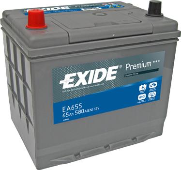 Exide EA655 - Akumulator