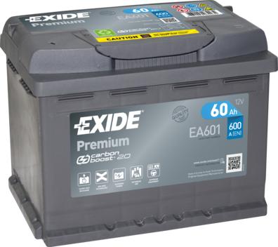 Exide EA601 — Akumulator