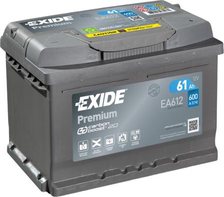 Exide EA612 — Akumulator