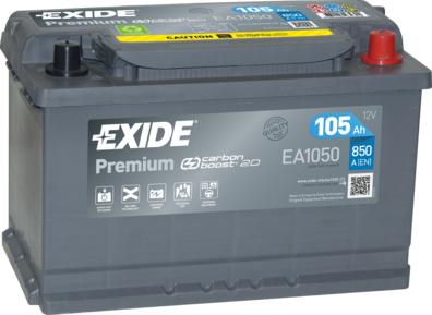 Exide EA1050 — Akumulator