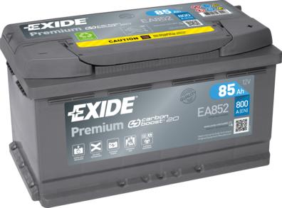 Exide EA852 — Akumulator