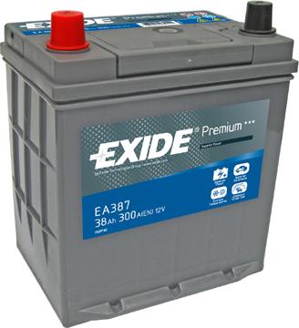 Exide EA387 - Akumulator