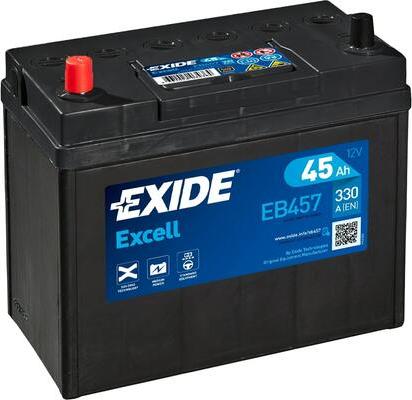 Exide EB457 — Akumulator