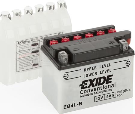 Exide EB4L-B — Akumulator
