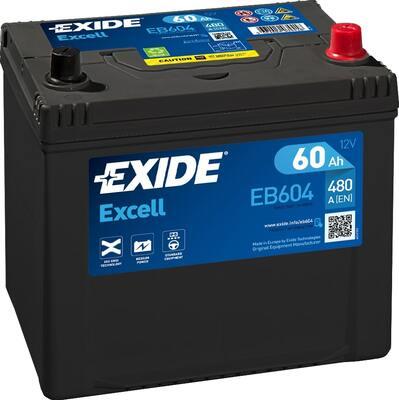 Exide EB604 — Akumulator
