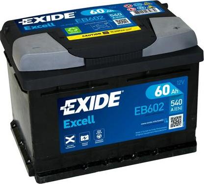 Exide EB602 — Akumulator
