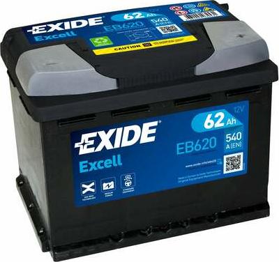 Exide EB620 — Akumulator