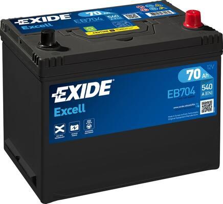 Exide EB704 — Akumulator