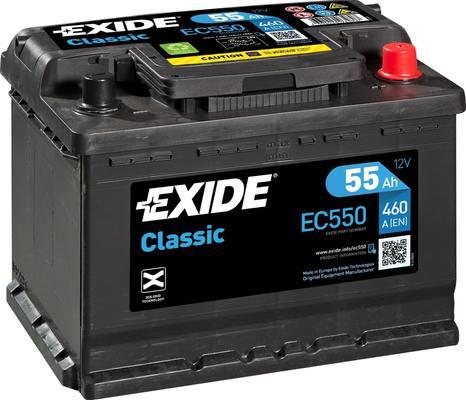 Exide EC550 — Akumulator