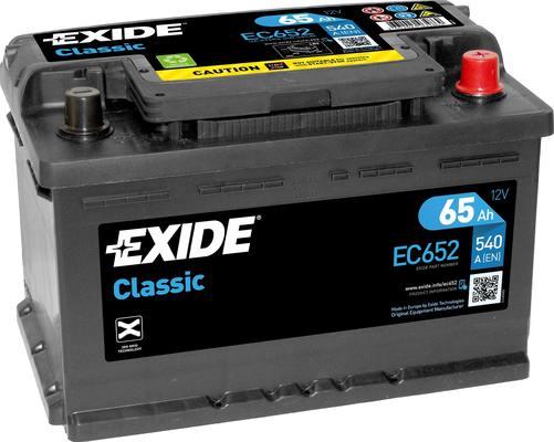 Exide EC652 — Akumulator