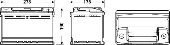 Exide EC700 - Akumulator