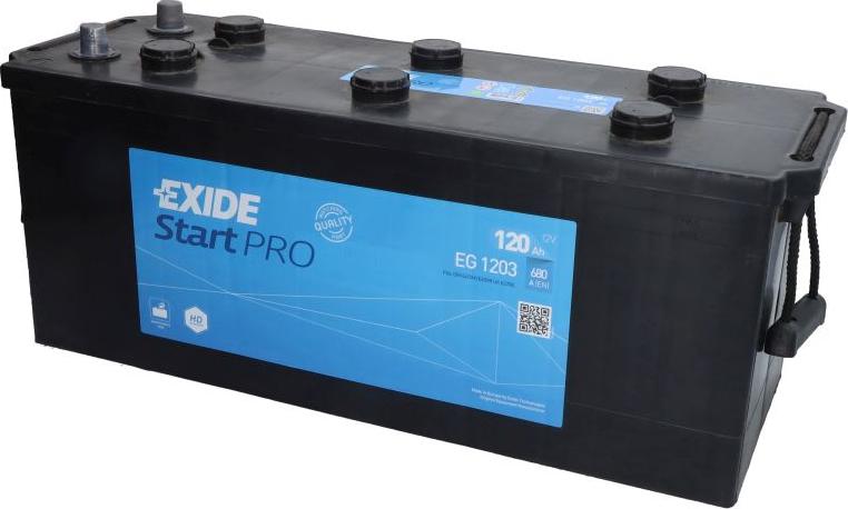 Exide EG1203 - Akumulator