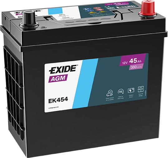 Exide EK454 - Akumulator