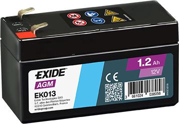 Exide EK013 — Akumulator zasilający
