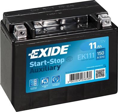 Exide EK111 — Akumulator