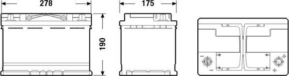 Exide EK720 - Akumulator