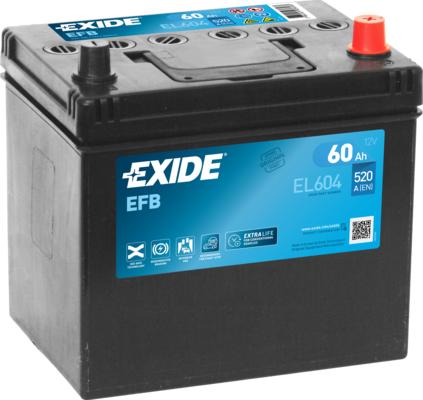 Exide EL604 — Akumulator