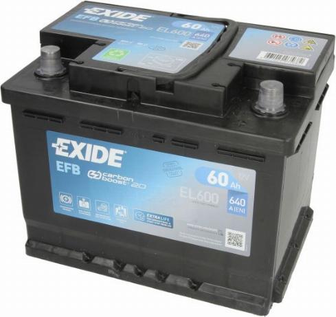 Exide EL600 — Akumulator