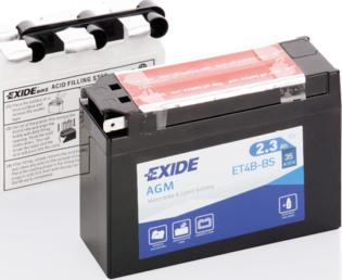 Exide ET4B-BS — Akumulator