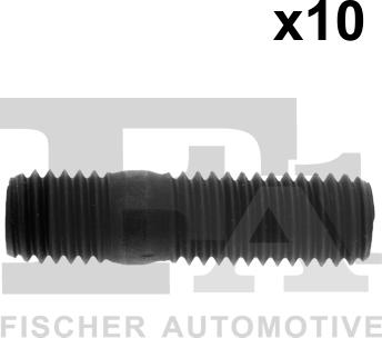 FA1 985-939-81025.10 — Śruba, kolektor wydechowy