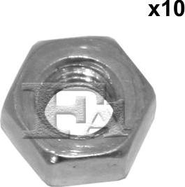 FA1 988-0803.10 - NAKRĘTKA UKŁ. WYD. NAKRĘTKA M8X1.25 SW13 DIN934 10 SZT.