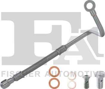 FA1 612-807Z - PRZEWÓD SMAR. TURBOSPRĘŻARKI OPEL 1.9CDTI KIT