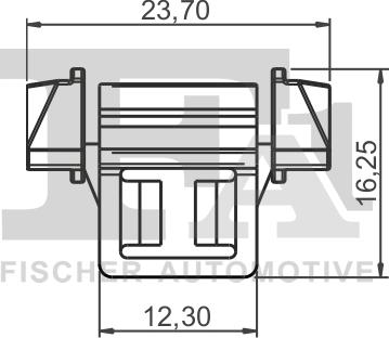 FA1 14-40046.5 - SPINKA LISTWY BOCZNEJ DB
