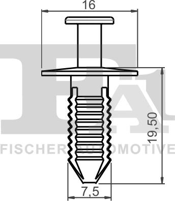 FA1 14-20007.5 - KOŁEK ROZPOROWY