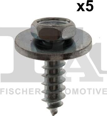 FA1 10-70001.5 - WKRĘT Z PODKŁADKĄ VW 4.8MM OPAKOWANIE 5 SZT.