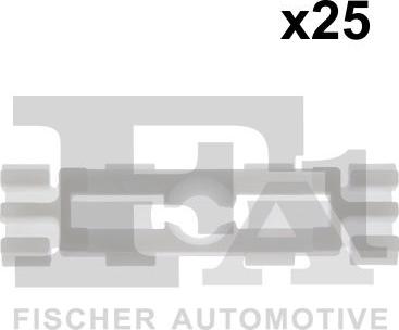 FA1 11-40057.25 - SPINKA LISTWY DACHU. KLIPS MOCUJĄCY AUDI. SEAT. SKODA