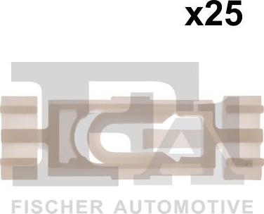 FA1 11-40063.25 — Clip, listwa ochronna