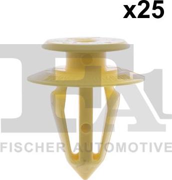 FA1 11-40003.25 — Clip, listwa ochronna
