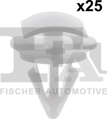 FA1 11-40078.25 — Clip, listwa ochronna