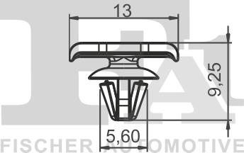 FA1 11-40105.10 - KLIPS MOCUJĄCY SEAT LEON 15-