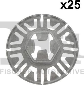 FA1 11-40112.25 — Clip, listwa ochronna