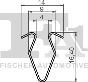 FA1 11-40125.5 - KLIPS MOCUJĄCY
