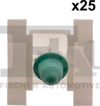 FA1 11-40126.25 — Clip, listwa ochronna