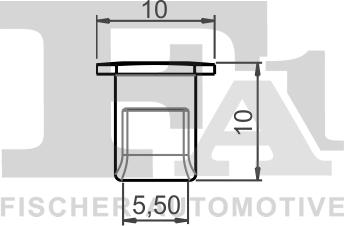 FA1 11-60038.25 - KOSTKA MONTAŻOWA AUDI. SEAT. SKODA