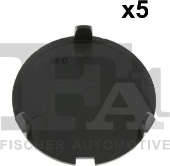 FA1 11-10037.5 — Clip, listwa ochronna