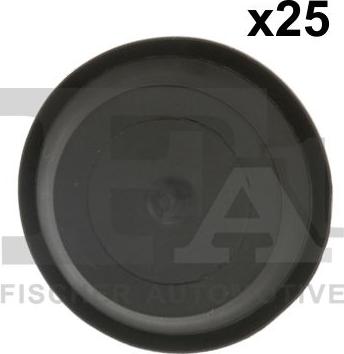 FA1 11-10024.25 — Clip, listwa ochronna