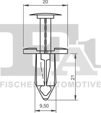 FA1 11-20020.10 - KOŁEK ROZPOROWY FORD. RENAULT. SEAT. SKODA