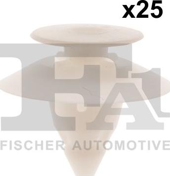 FA1 13-40006.25 — Clip, listwa ochronna