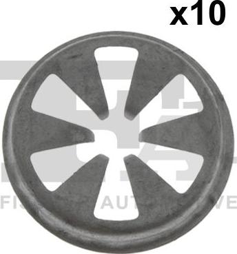FA1 13-40025.10 — Clip, listwa ochronna