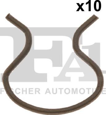 FA1 12-40025.10 — Clip, listwa ochronna