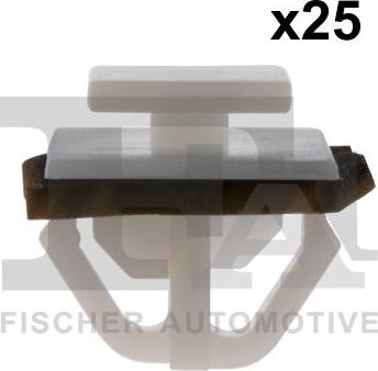 FA1 89-40003.25 — Clip, listwa ochronna