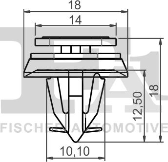 FA1 31-40001.10 - KLIPS MOCUJĄCY IVECO DAILY VI