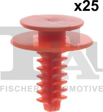 FA1 33-40009.25 — Clip, listwa ochronna