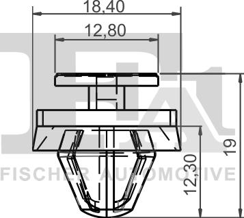 FA1 21-40031.5 - SPINKA. KLIPS MOCUJĄCY CITROEN. FIAT. FORD. OPEL. RENAULT. TOYOTA