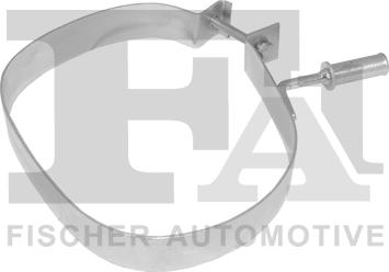 FA1 214-950 - OBEJMA TŁUMIKA PEUGEOT 207 09- OPASKA