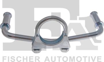 FA1 215-942 - OBEJMA RURY WYD. 42MM Z UCHWYTAMI NA WIESZAKI